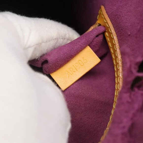 LOUIS VUITTON Epi Alma Hand Bag Yellow M52149 LV Auth 116021 - Picture 2 of 16